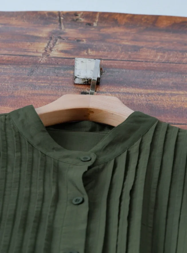 Abito maxi a camicia verde mil - Belted Shirt Dress recensione e prezzo