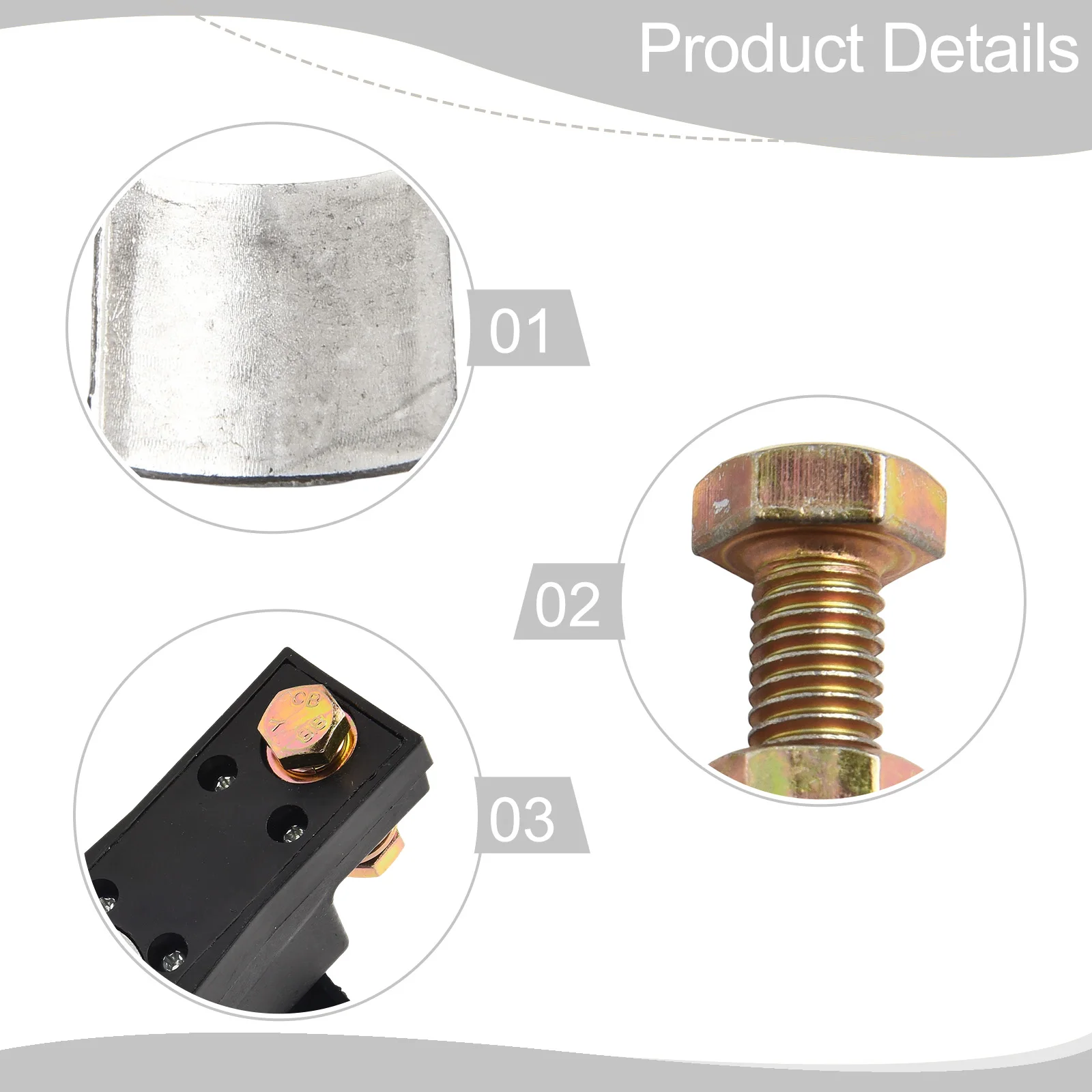 Black Marine Battery Isolator Excellent Conductivity Maximized Battery Performance Pure Copper Material Stable Performance