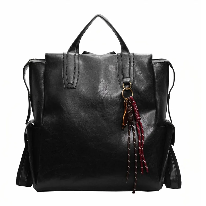 Ladies' Handbag 2026 Retro Backpack Large Capacity Leisure Commuting Backpack Trendy And High-End Travel Backpack
