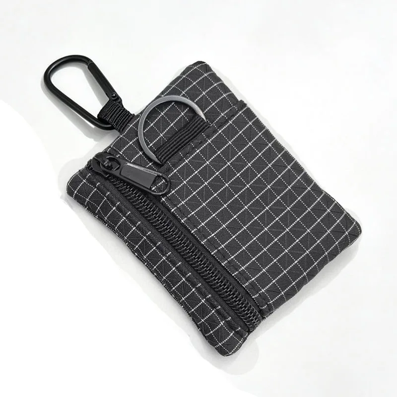 Lightweight Dyneema EDC Pouch Tactical actical Mini Coin Purse Key Bag Outdoor Zipper Bag Sports Waist Bag Storage Accessory Bag