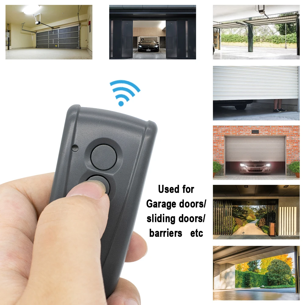 متوافق مع هورمان ECOSTAR RSC2 RSE2 RSZ1، AGS RSC2 RSE2 Liftronic 500 700 800 باب المرآب التحكم عن بعد 433 ميجا هرتز