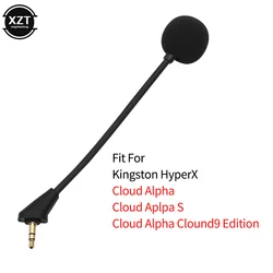 Game Mic 3.5mm Microphone for Kingston HyperX Cloud Alpha 2 II X Core Pro Silver Cloudx Gaming Headsets Headphones