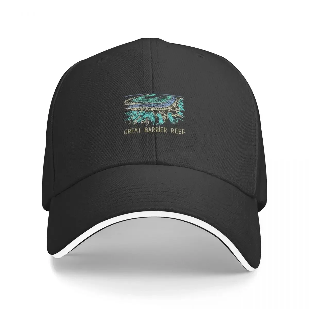 Great Barrier Reef Australia Baseball Cap Kids Hat Sports Cap Rave Fishing cap Women Caps Men's