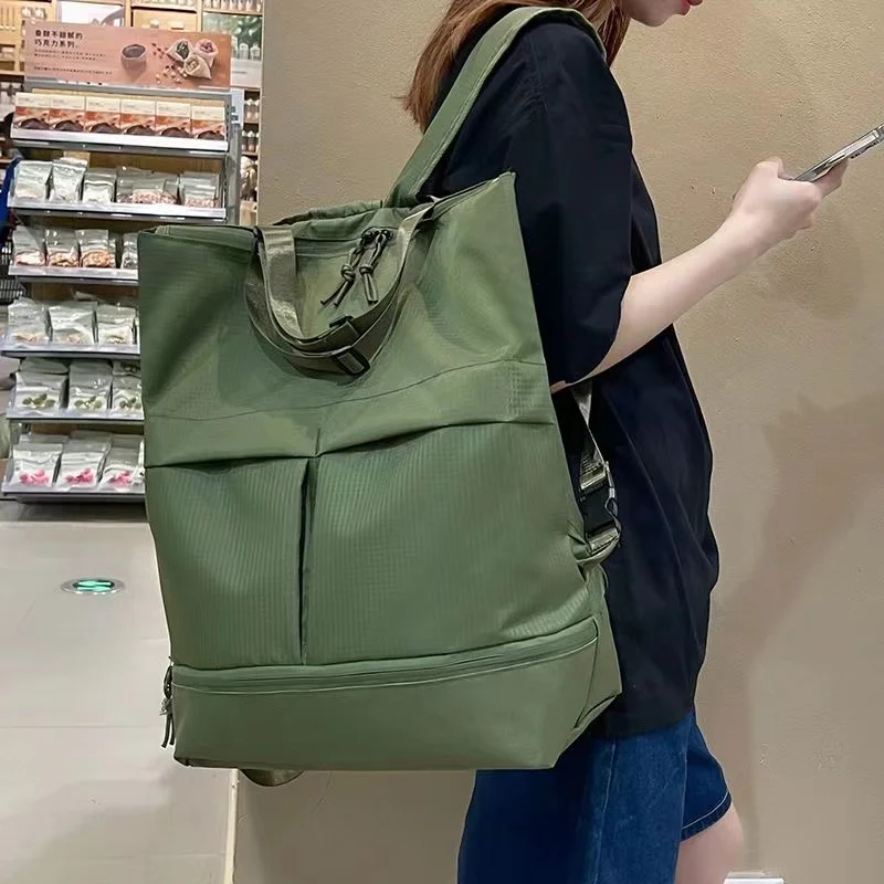 2023 unisex japanese style simple design backpack students OL use High-capacity travel bag casual single bag multifunctional