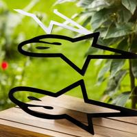 Stylish Reflective Decals for Motorcycle, Scooter Helmets, Windshield, Fuel Tank, Auto Bumper & Window Decorations