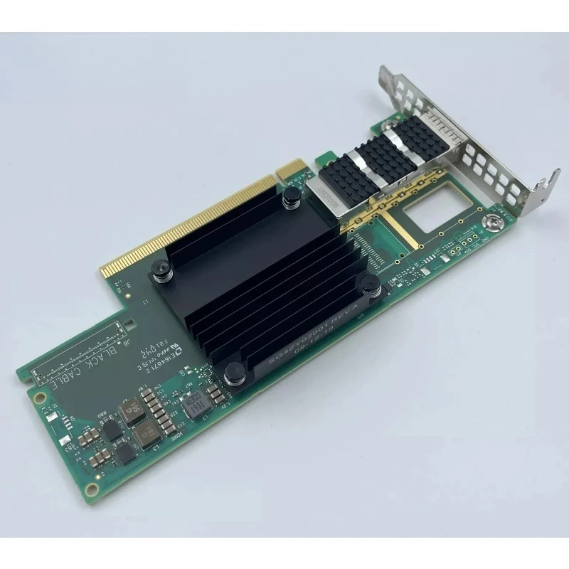 Original New Mel la  nox Con   nectX-6 MCX653105A-ECAT-SP Single-port V  PI Adapter Network N IC Card QSFP56