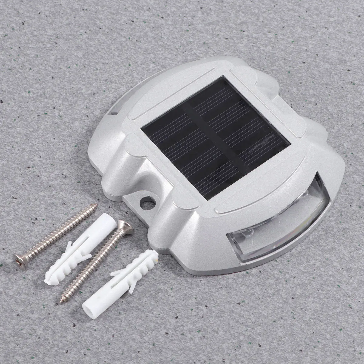 

Solar Road Stud Light Led Waterproof Auto On/Off For Garden Pathway Stairs Yard Deck Security Warning Ip68 Outdoor Safety