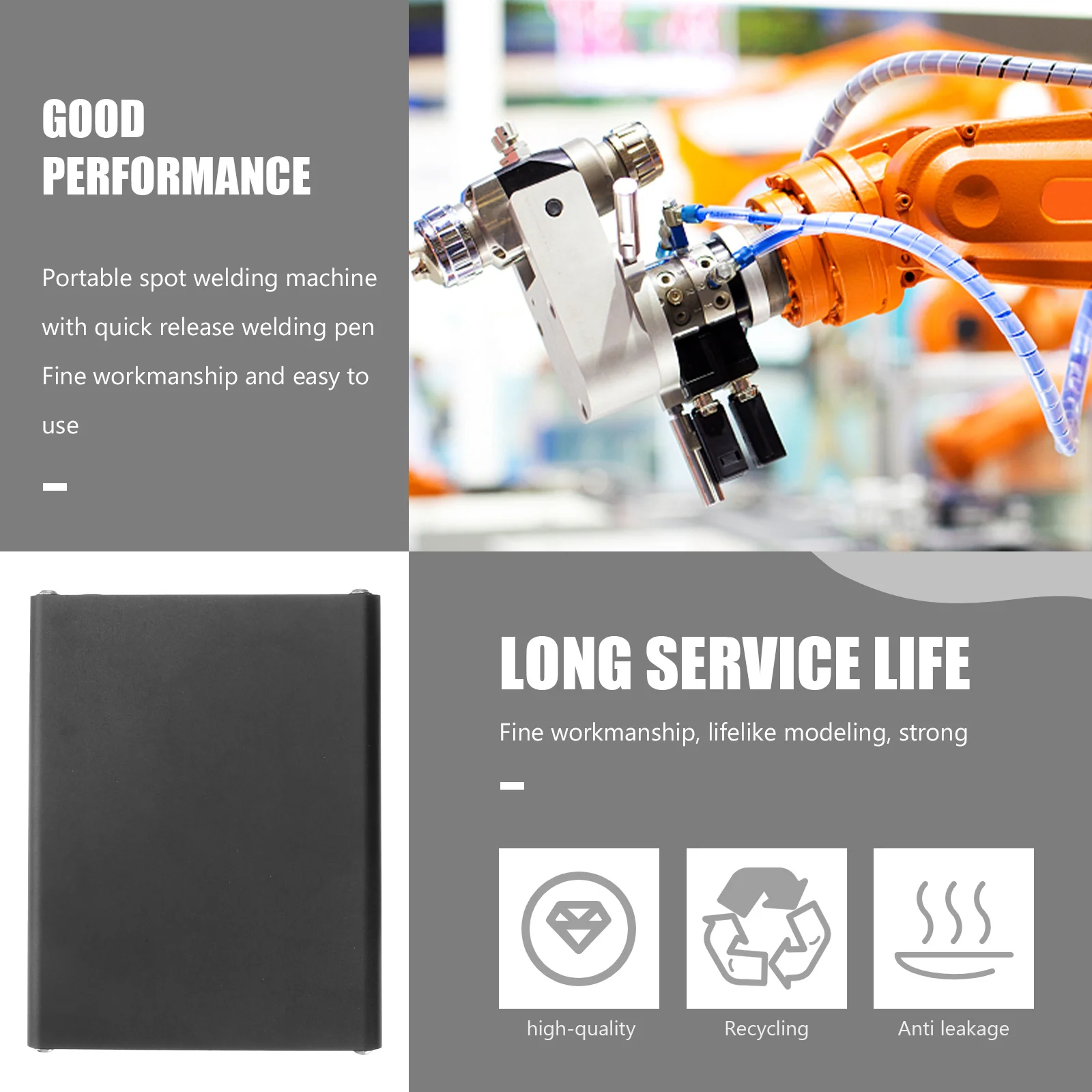 Mini soudeuse par points Portable, Machine à souder professionnelle, stylo de soudage à dégagement rapide, soudeur en alliage d'aluminium