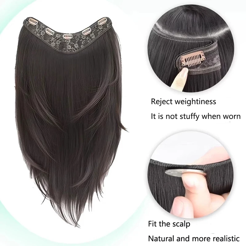 U-shaped High-level Wig Piece for Women