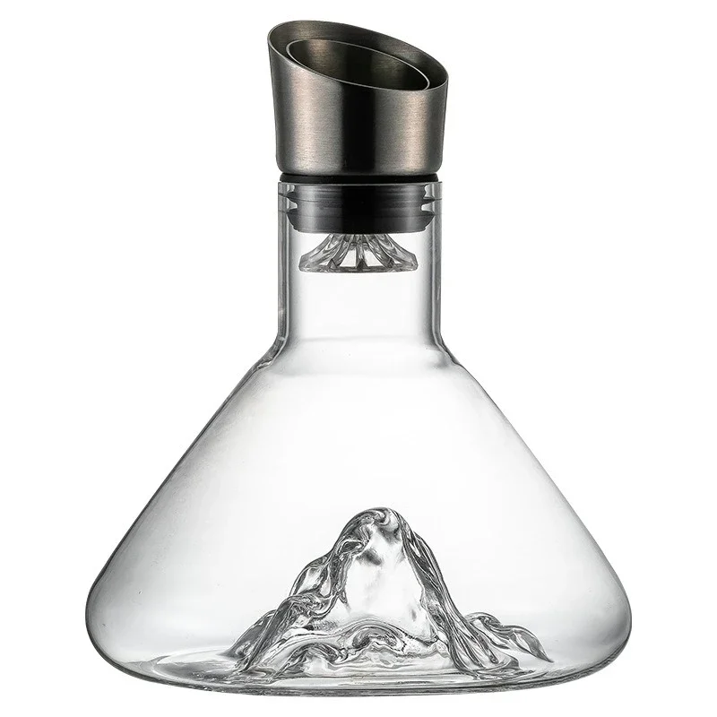 

Red wine glass set, household crystal goblet, high-end light luxury decanter