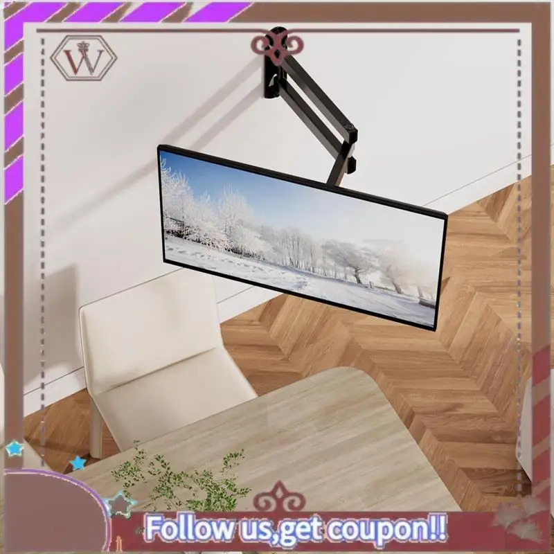 ABBG-TV جدار جبل توضيح شاشات كريستال بلورية الحركة الكاملة 15 بوصة تمديد الذراع إمالة قطب لمعظم 13 إلى 32 بوصة تلفاز LED دائم
