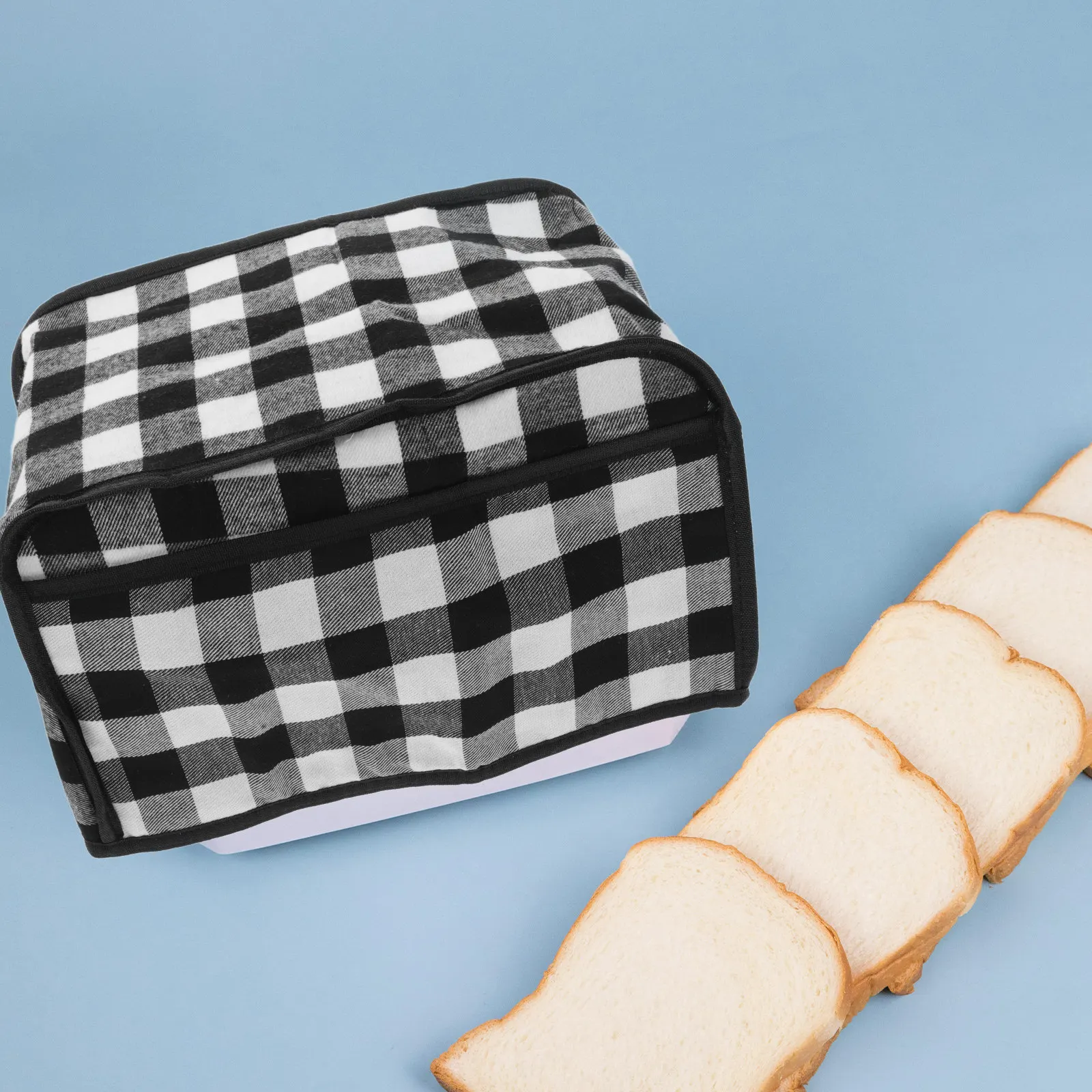 

Мягкий хлопковый защитный чехол для тостера с изысканной отделкой, устойчивый к царапинам, моющийся, для защиты кухонной техники