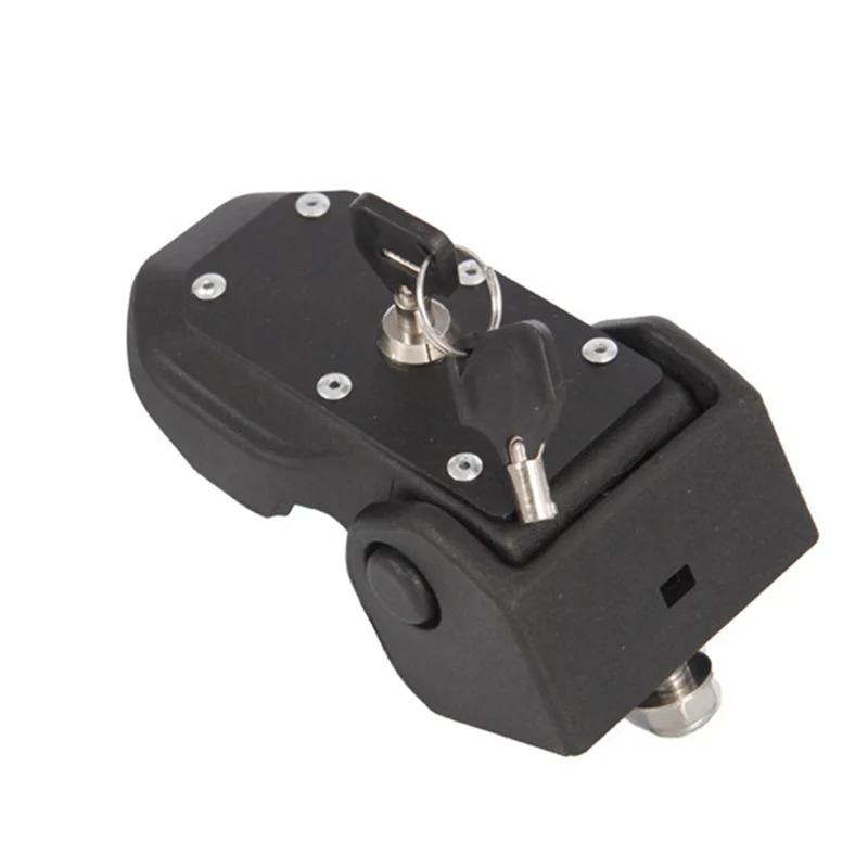 

2PCS Locking Hood Catch Bonnet Latch With Key Kit Abs+Metal Durable And Anti-Rust For Wrangler Jl 2018-2020 MGO3
