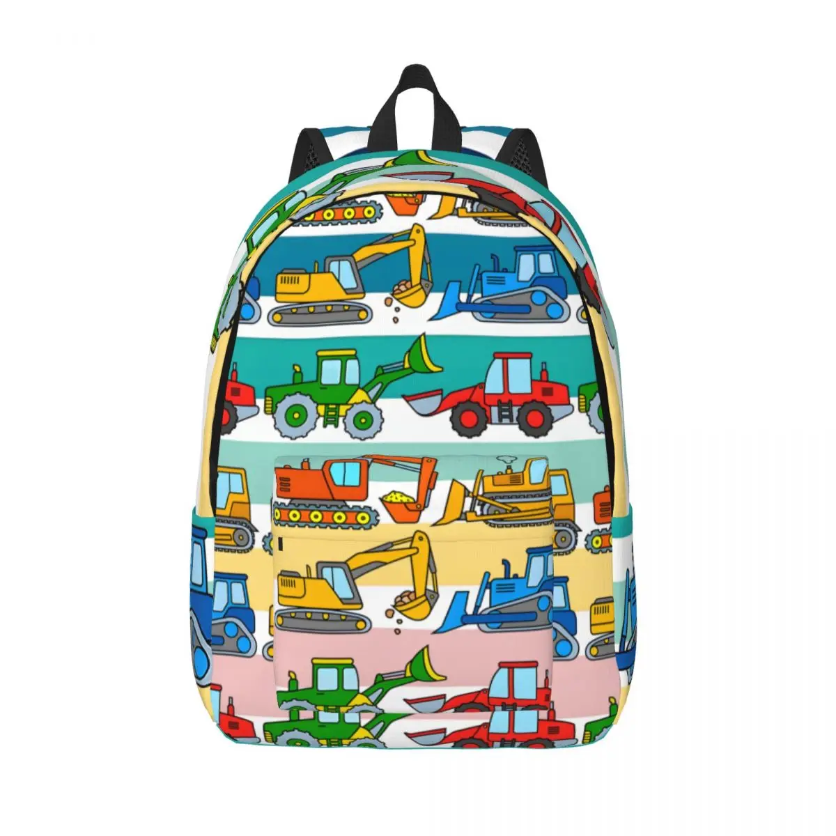 For School All Kind Multi Compartment Classic T-Tayo The Little Bus Excavator Knapsack Couple Kindergarten Bag Birthday