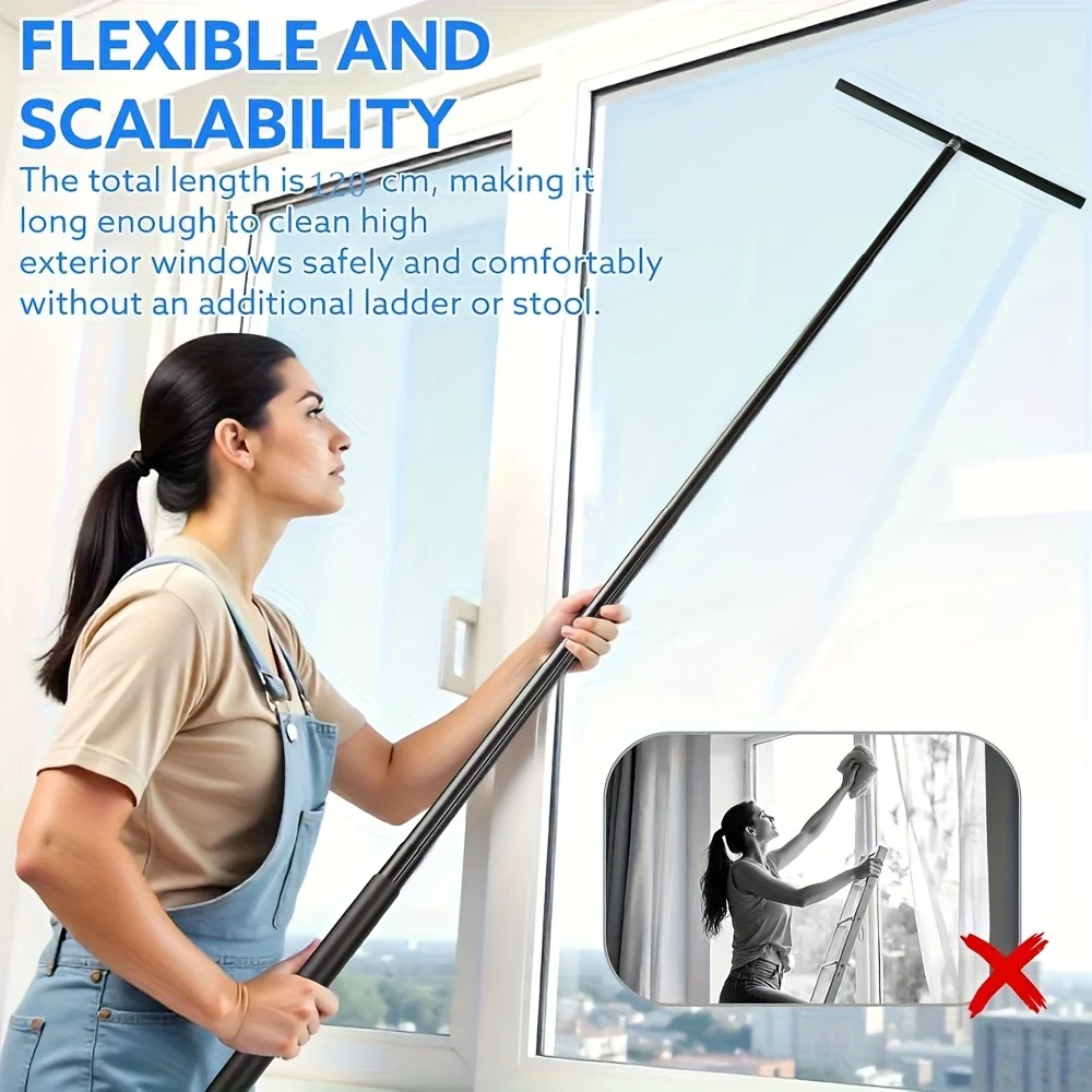 

Glass Cleaning Artifact Household Water Collecting Window Cleaner High-rise Window Washing Window Cleaning Special Wiper Home