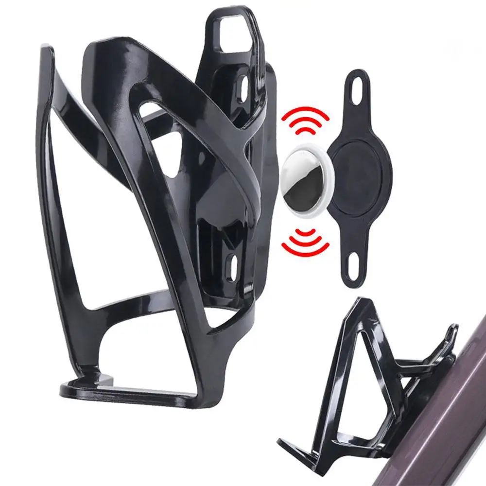 Para apple mountain bike localizador chaleira suporte de garrafa de bicicleta gaiola anti-perdido localização gps caso titular para airtag acessórios