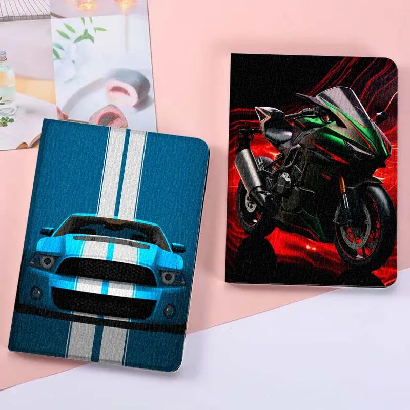 

Автомобильный мотоциклетный роскошный крутой чехол для OPPO Pad 2 3 4 Neo Air SE X Pro 10,36 11 11,4 11,61 12,1 13,2 дюйма 2025 складной чехол для планшета