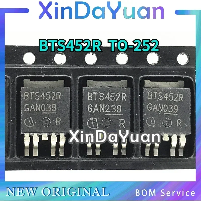 10 pcs BTS452R TO-252 Automotive Computer Board Chip Intelli