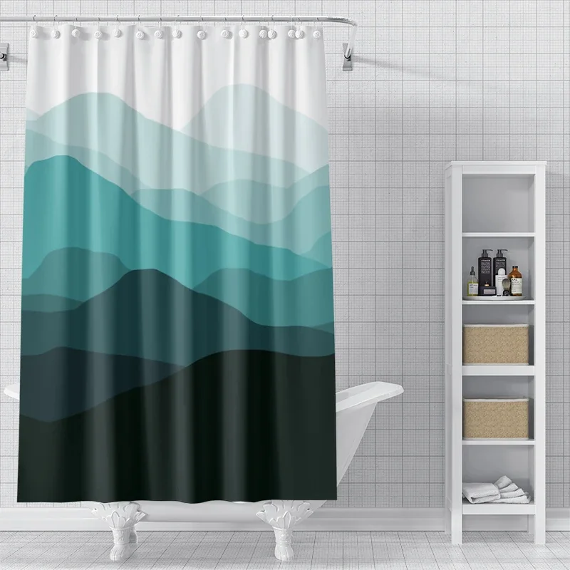 Home shower curtains for bathroom waterproof fabric Modern Nordic style bathroom Curtains shower curtain 180x200 240x180