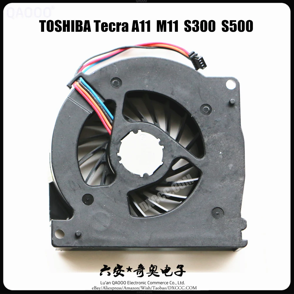 مروحة تبريد وحدة المعالجة المركزية لأجهزة الكمبيوتر المحمول توشيبا Tecra ، A11 ، M11 ، S300 ، S500 ، B551 ، E ، B552 ، G 61C00008110 ، UDQFC65E8DT0