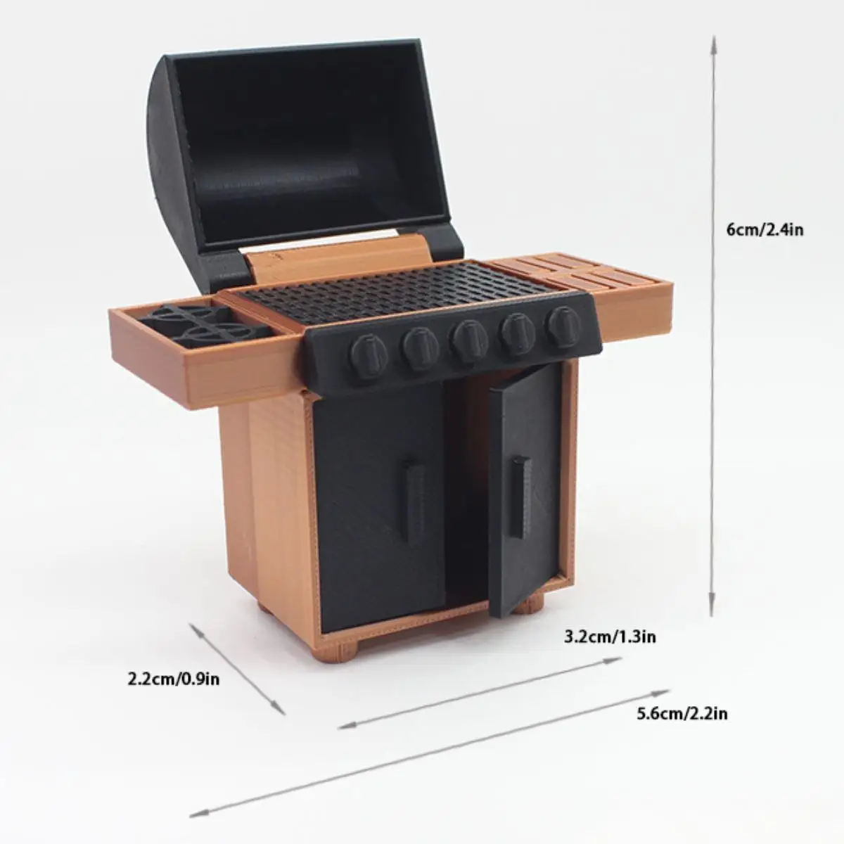 نموذج شواء مصغر رف شواء نموذج لوازم مشهد الشواء التظاهر لـ 1:12/20