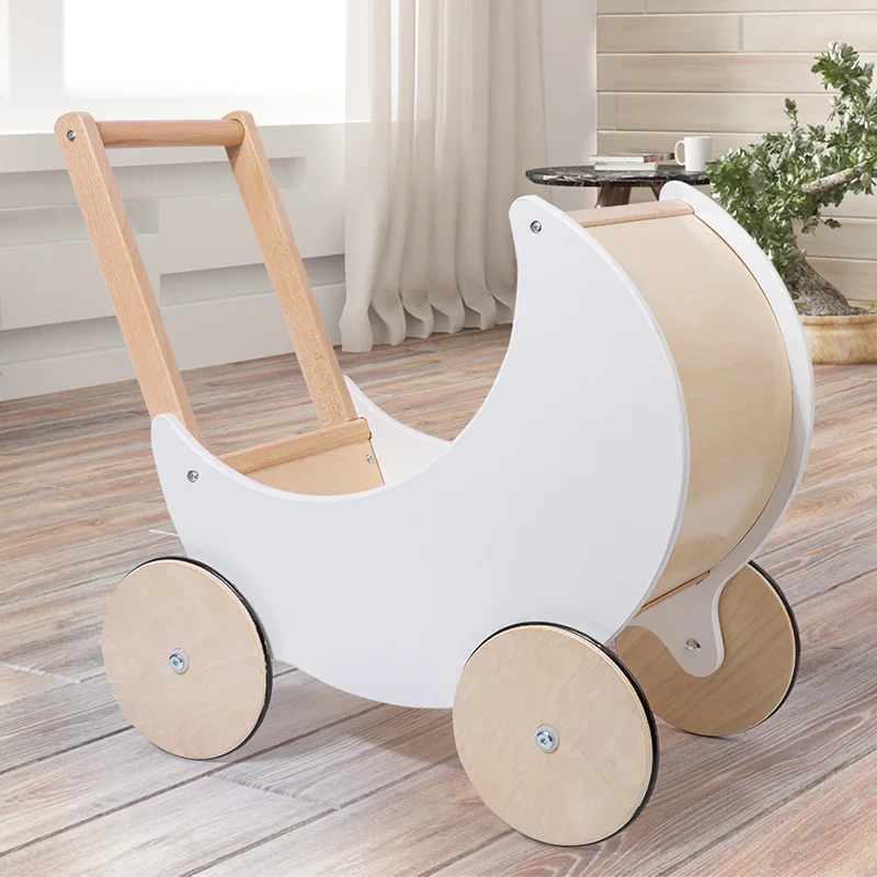 

Children's Stroller Infant Home Storage Carts Toddler Anti-rollover Trolley Learning To Walk Toy Stroller 1-3 Years old