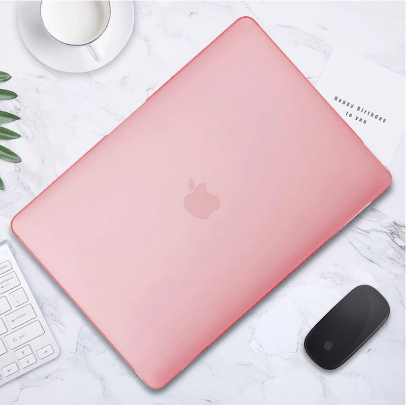 

Matte Laptop Hard Case Cover For Apple MacBookM1 Air Pro/Max 16 14 13" Chip A1706 A2337 A2338 Touch Bar/ID 11 12 15" Case A1466