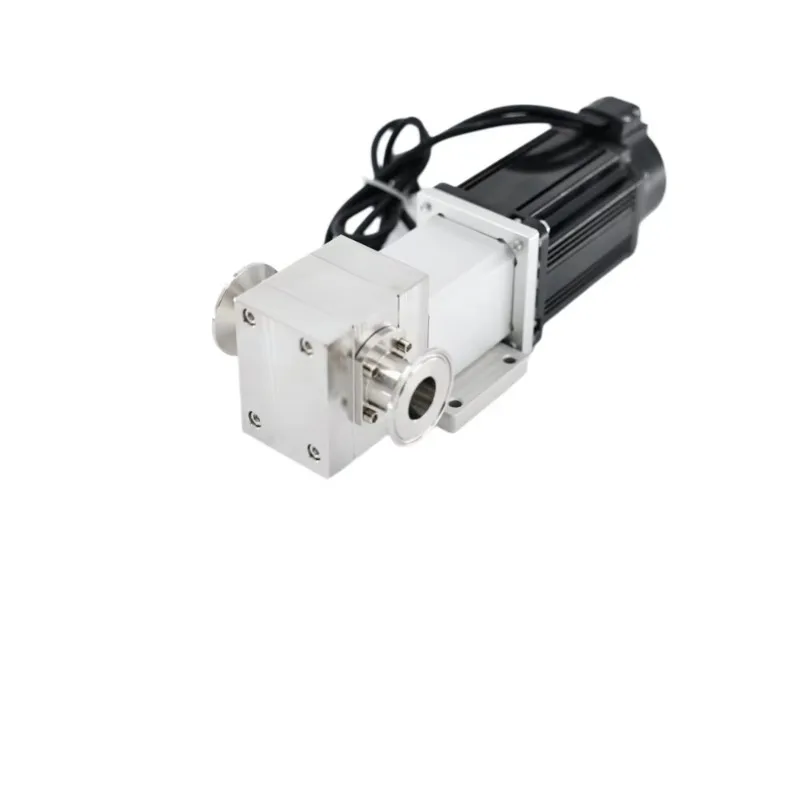 

MG235XP02F60 Stainless Steel Magnetic Electric Gear Pump Square Design Clean Water Filling 0 Leakage Metering Pump 220V