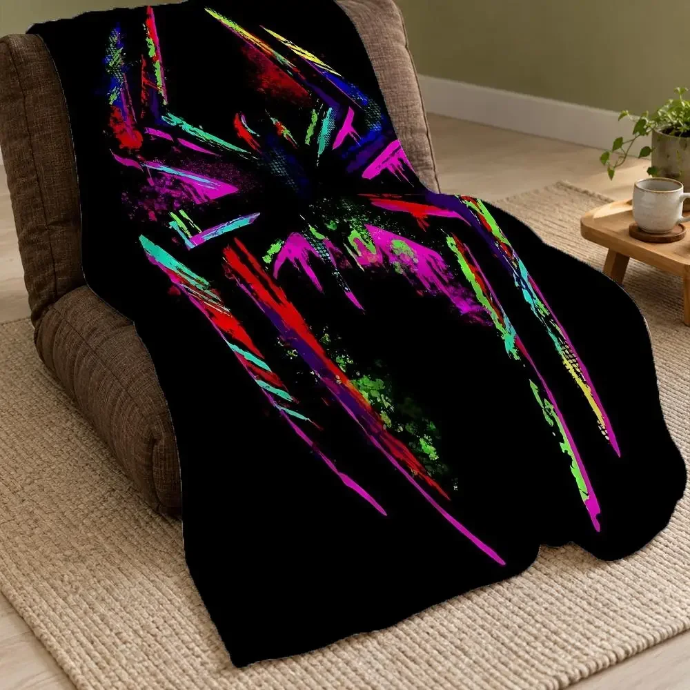 Metro Boomin Album Heroes Villains Throw Double Sided Flannel Throw Blanket Soft Warm Washable Home Decor