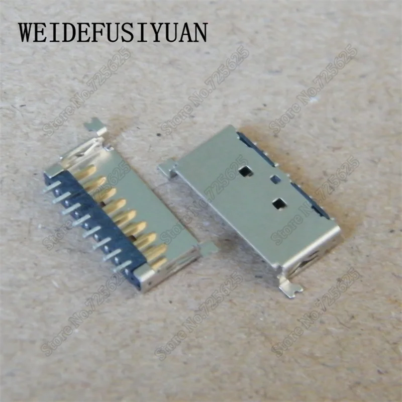 FOR Lenovo Asus Dell Laptop Notebook Motherboard Power Interface Socket 8Pin Direct Insertion Power Cord Battery Connector Port