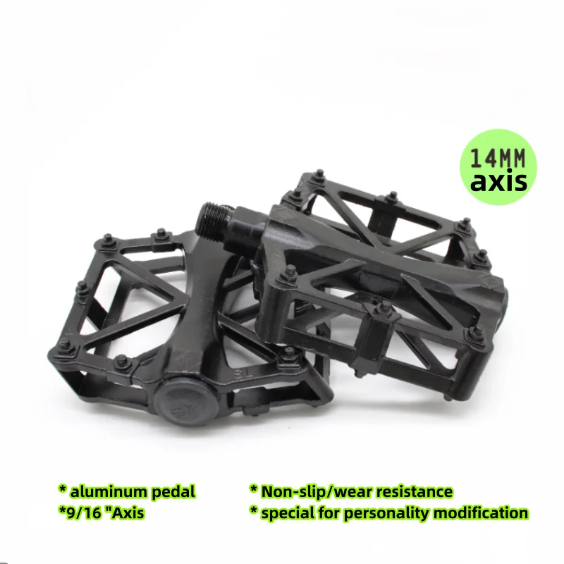 Authentic Retro X Aluminum Bicycle Pedal, Genuine Custom