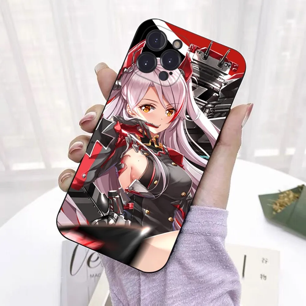 Azur Lane Phone Case for iPhone 15 8 7 6 6S Plus X SE 2020 XR XS 14 11 12 13 Mini Pro Max Mobile Case