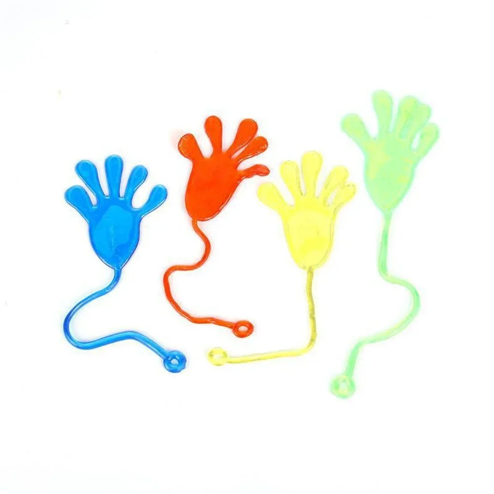 Sticky Hands Toy High Elasticity Wall Climbing Toy Stress Relief Stretchy Sticky Toy