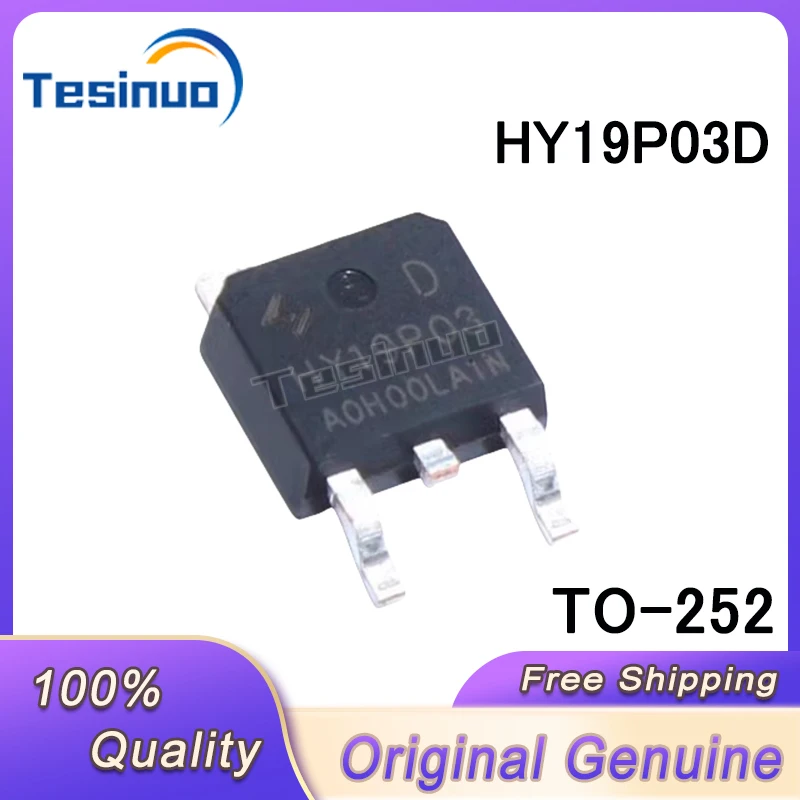 10/PCS New Original HY19P03D HY19P03 TO 252P channel 90A30V MOS field effect tube In Stock