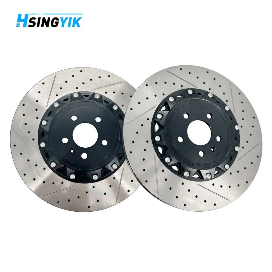 2026 New Front 2-Pieces Rotor Brake Disc for Au di A6 C7 A7 A8 D4 S6 S7 S8 4H0615301AL 400X38MM