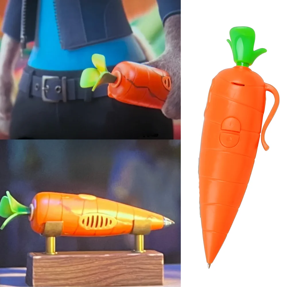 Judy zootopia dos desenhos animados cenoura milho berinjela gravação caneta estudante dos desenhos animados papelaria esferográfica presente criativo presente de natal