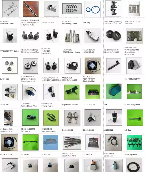 Pour les pièces de rechange de machines d'impression Offset portant le rouleau de roulement Komori 12x30x47.5 roulement de bonne qualité