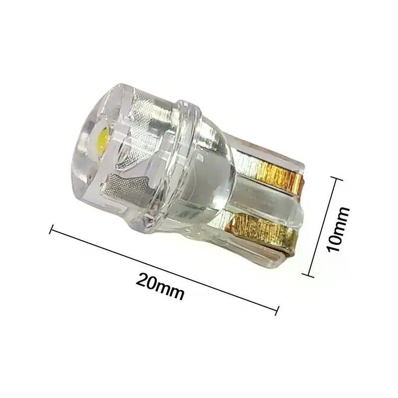 10PCS W5W T10 LED Car Bulbs Energy Saving for Auto Dome License Plate Reading Side Marker Lamps