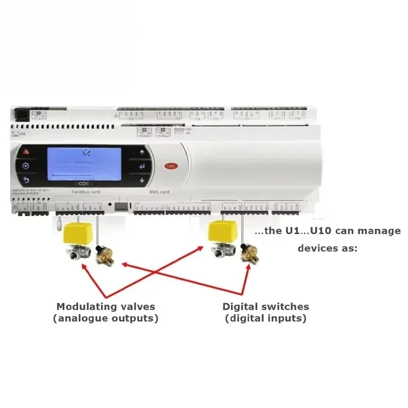 Digital Thermostat Carel P+500B0A000M0 Controller for Refrigeration Equipment