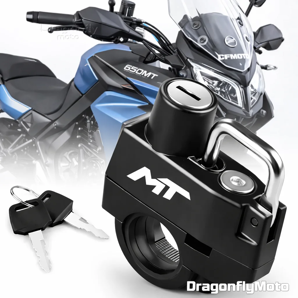 

Motorcycle Helmet Lock For Cfmoto Cf moto 450Mt 650Mt 700Mt 800Mt 450 700 800 Mt Anti-theft Locker Helmet Lock Locking Device