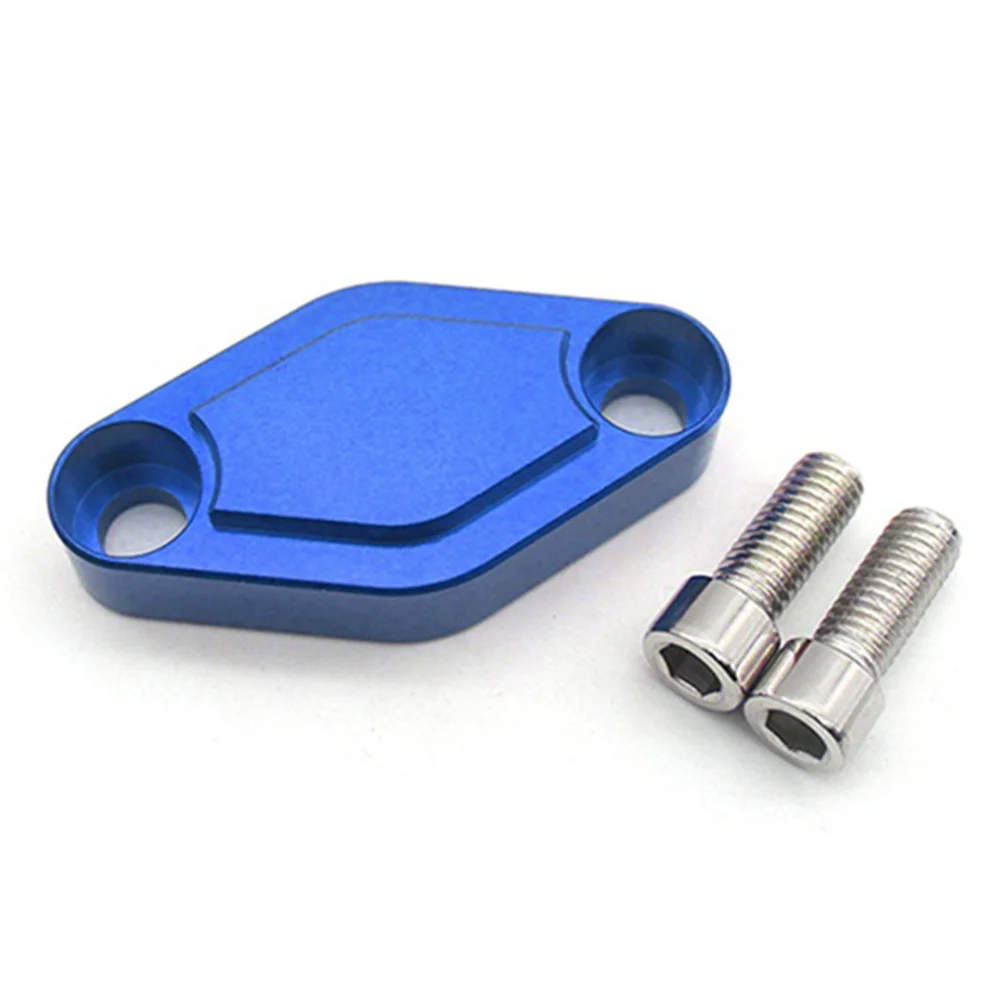 ATV Parking Brake Block Off Plate for Suzuki LTZ Kawasaki KFX 400 450 for Honda TRX 300EX 400EX 450R(Blue)