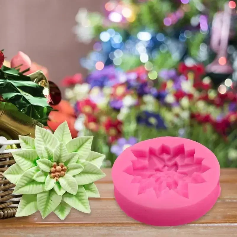 3D Peony Flower Silicone Mold DIY Pastry Sugarcraft Chocolate Baking Decorating Tools Aroma Plaster Candle Hand Soap Mould Gift