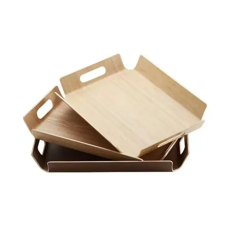 Eco-friendly French bread tray MDF material for bakery