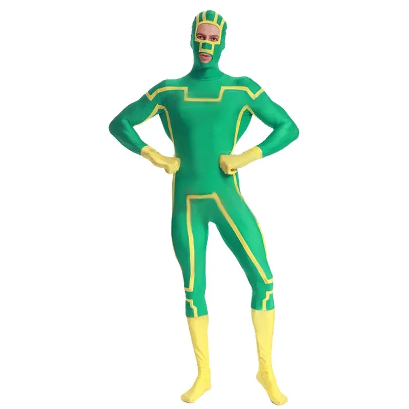 DY20Marv Films تأثيري ركلة الحمار خارقة زي ثلاثية الأبعاد مطبوعة دنة ارتداءها Zentai ملابس هالوين زي للكبار Kids25