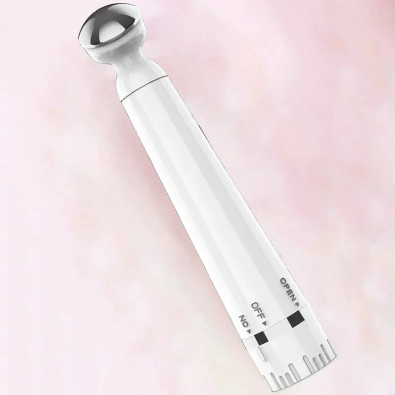 Mini Draagbare Handheld Elektrische Trillingen Oog Gezichtsmassager Anti-Aging Rimpel Donkere Cirkel Verwijdering Pen Schoonheid Huidverzorging Gereedschap