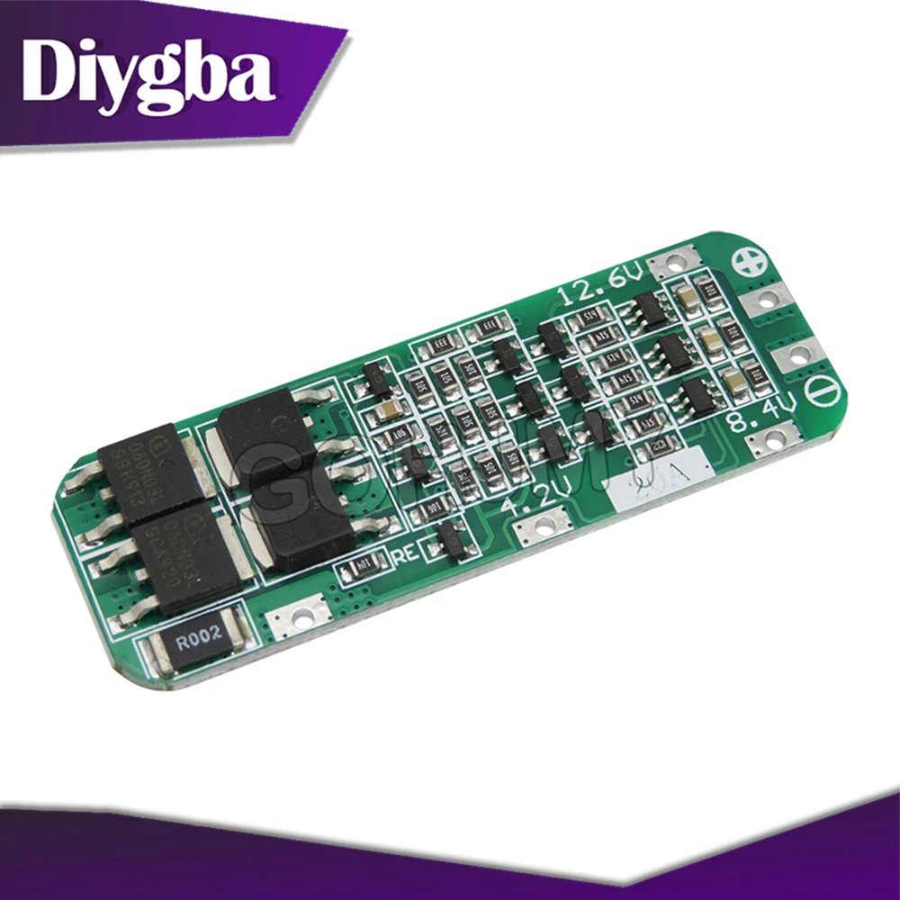 3S 11.1V 12V 12.6V 18650 lithium battery protection board can start the electric drill 20A current