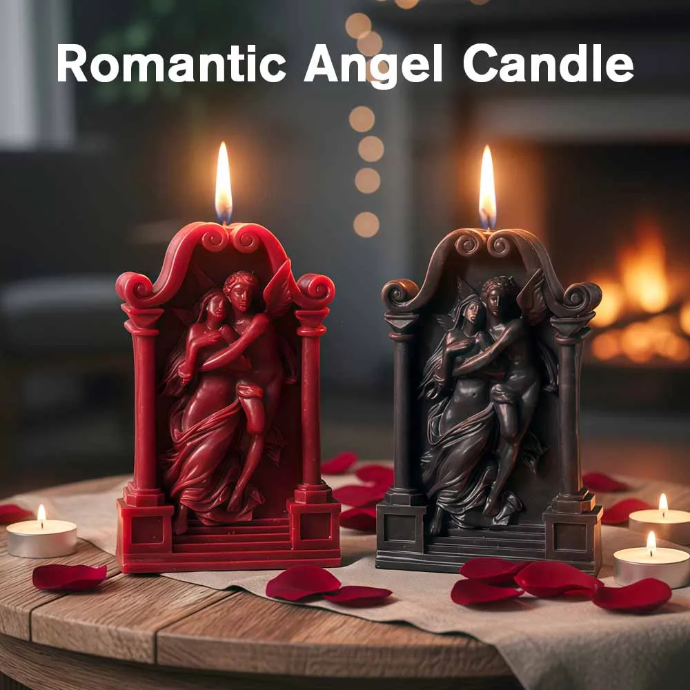 

42°C Low Temperature Aromatherapy Candles Angel Scented Candles Soy Wax Candles for Valentine's Day Gift Home Decoration
