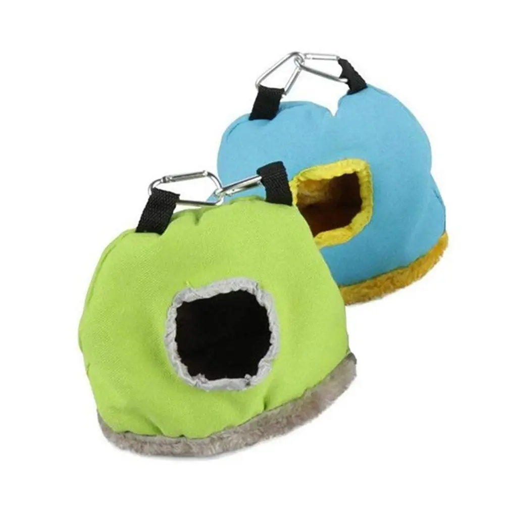 

Warm Bird House for Parrot Small Animals Bed Winter Cotton Pet Warm Hammock For Parrot House Soft Bird Pet Nest Comfortable