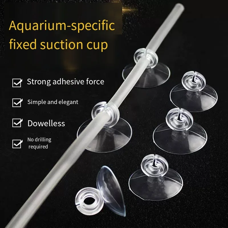 Sauerstoffschlauch, fester Saugnapf, Luftpumpe, Thermometer, Saugnapfschlauch, Saugnapf, Fischbecken, Aquarium, fester Saugnapf