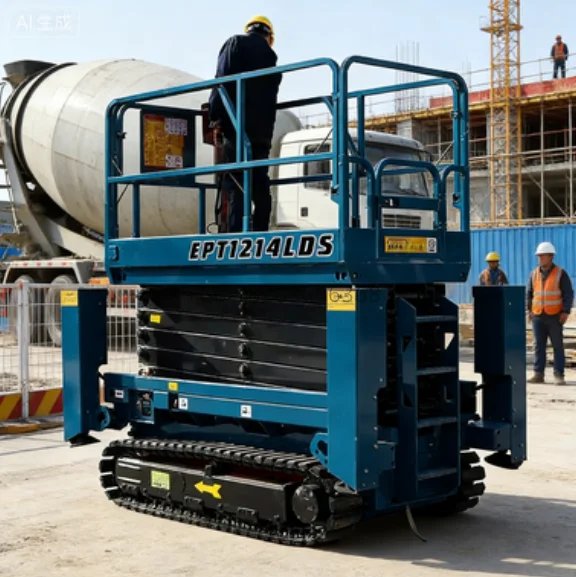 YG Customized Telescoping Electric Hydraulic Lift Platform Aerial Work Platform – Vertical Aerial Lift Table For Industrial Asse